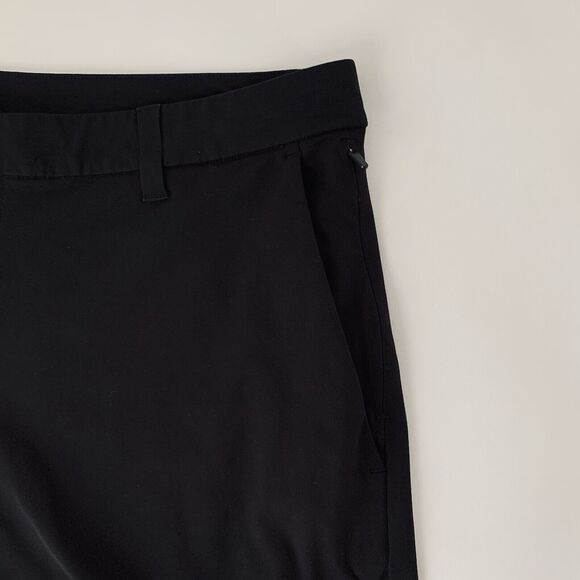 Lululemon Commission Shorts Men 38 Black Classic 9" Athletic Performance Golf - Picture 4 of 11